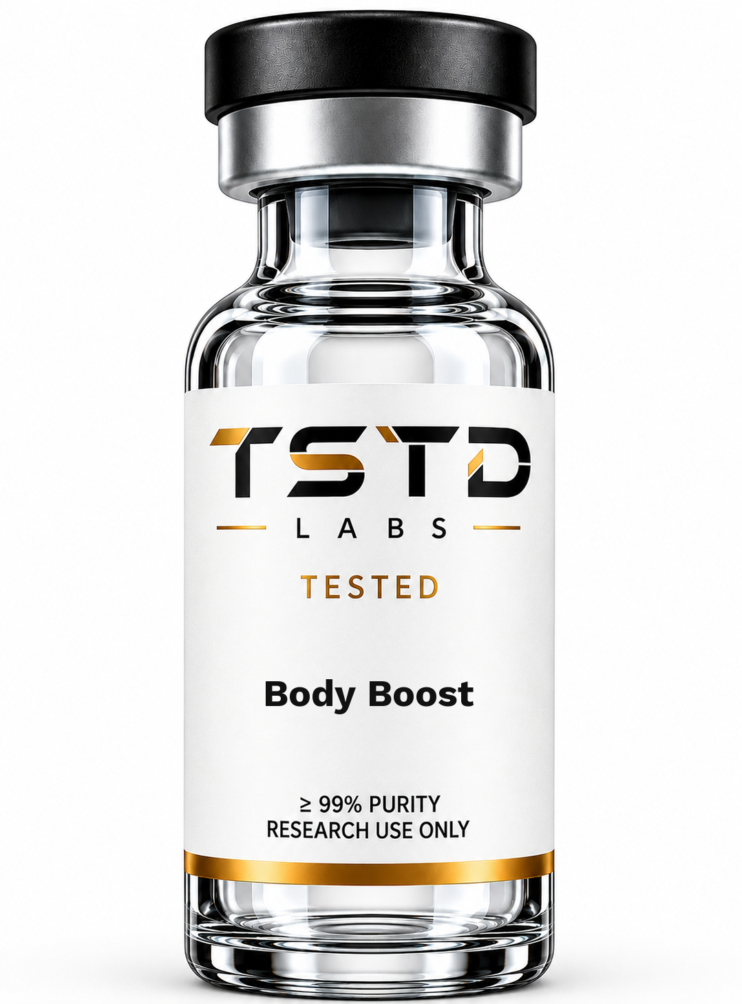 Body Boost research product artwork, labeled for research use only
