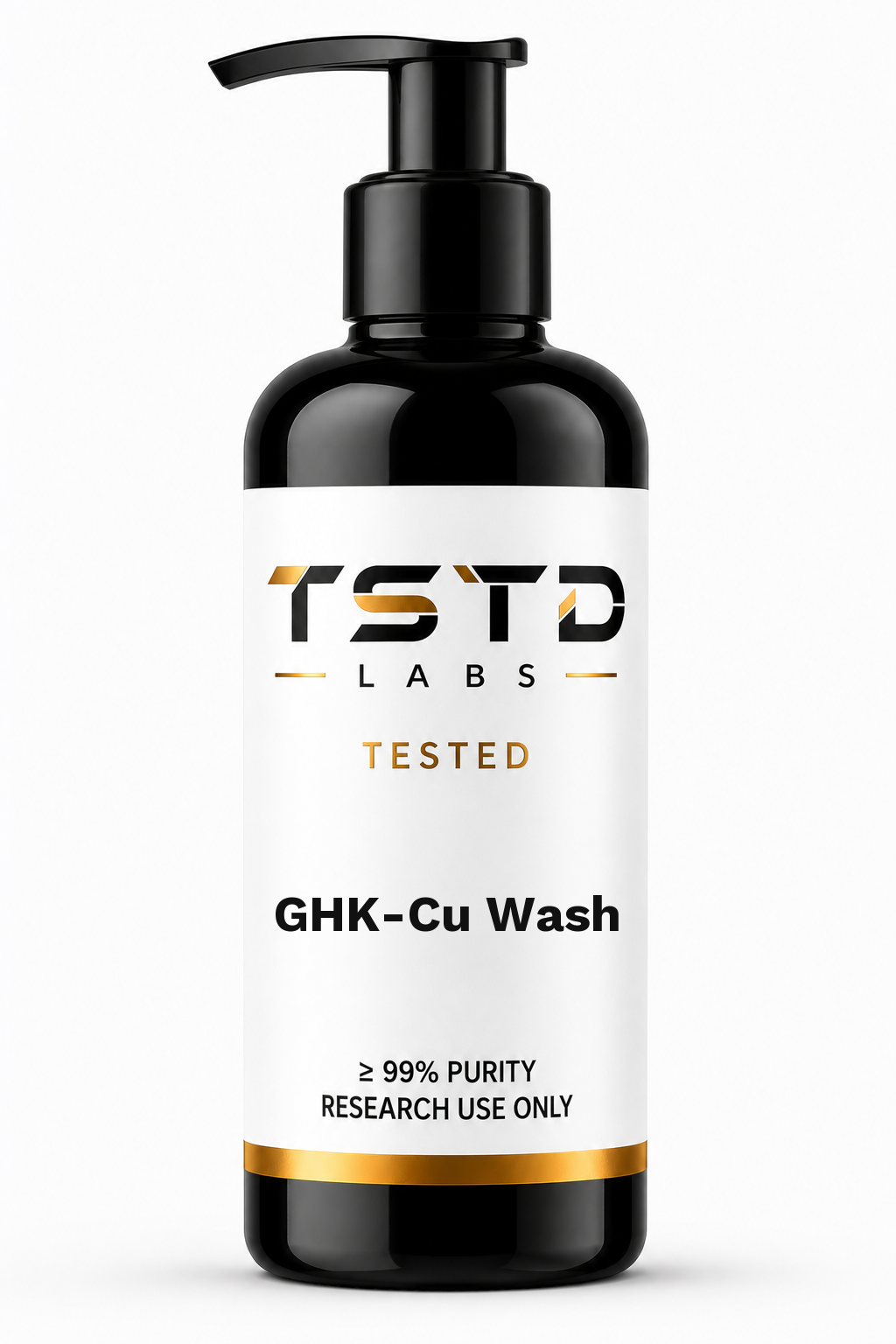 GHK-Cu Wash research product artwork, labeled for research use only