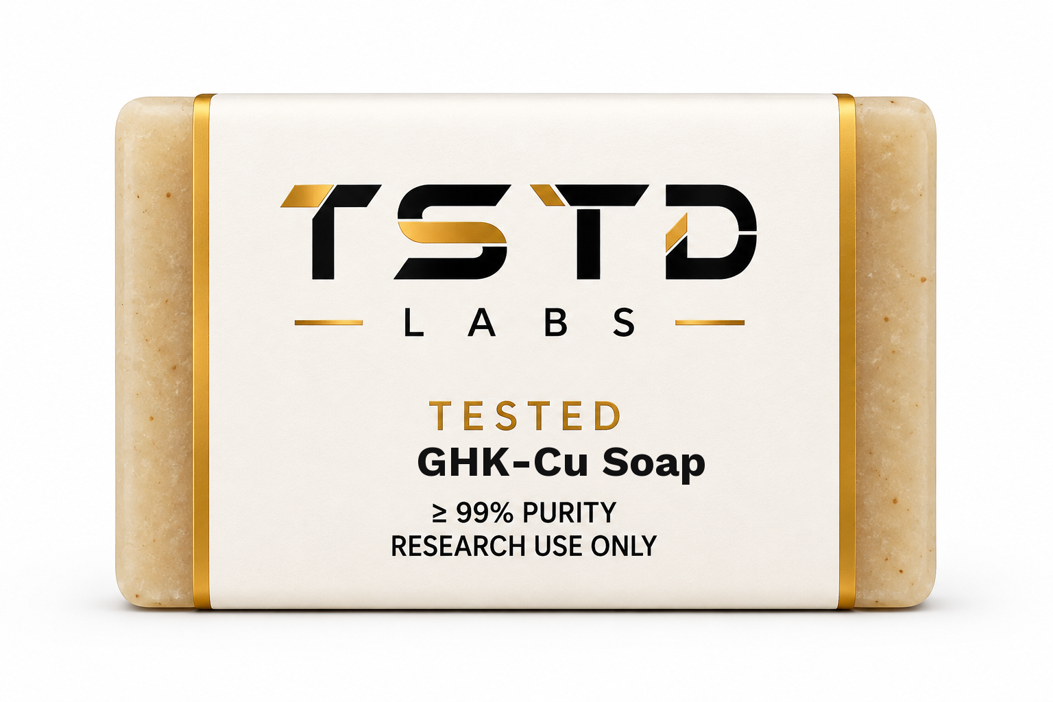 GHK-Cu Soap research product artwork, labeled for research use only