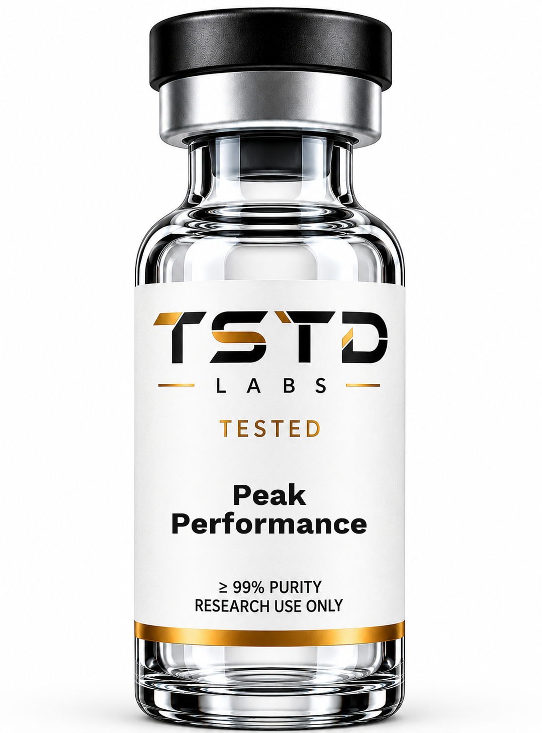 Peak Performance research product artwork, labeled for research use only