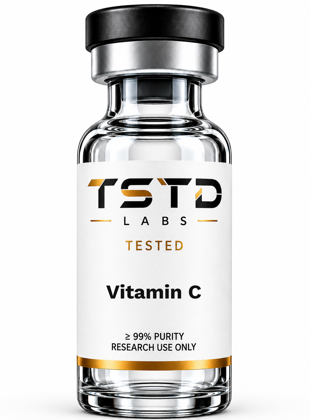 Vitamin C research product artwork, labeled for research use only